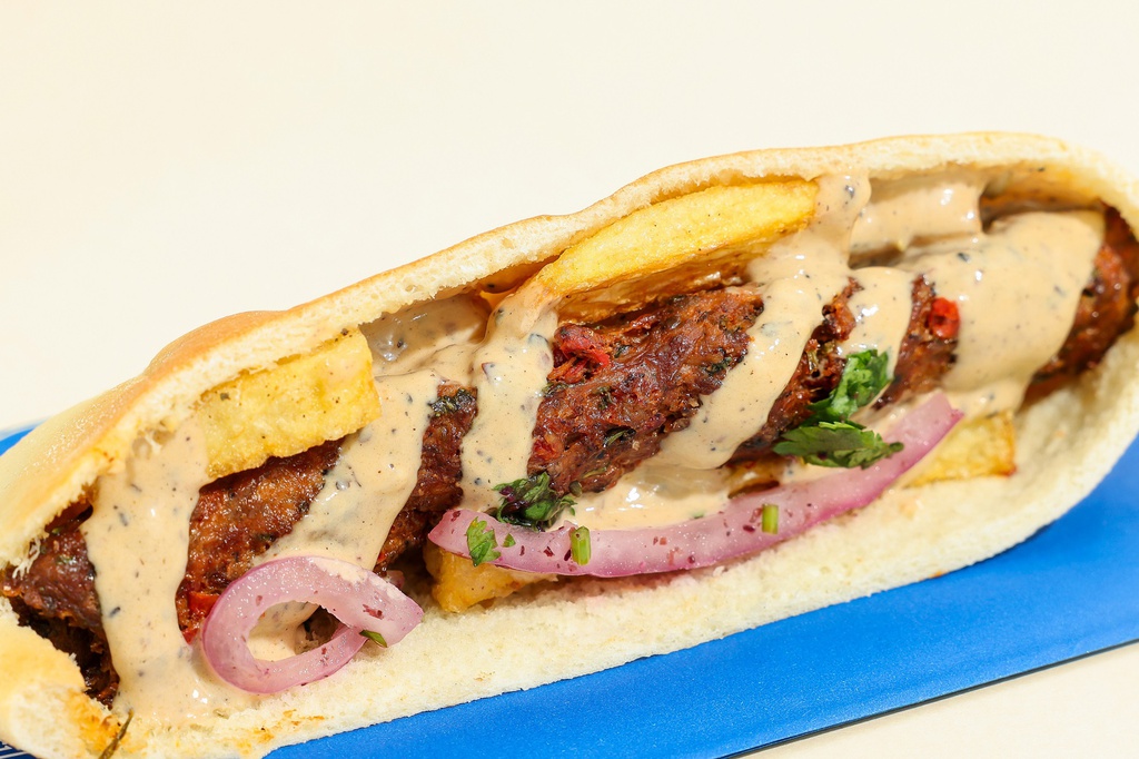 Meat Kabab Sand.