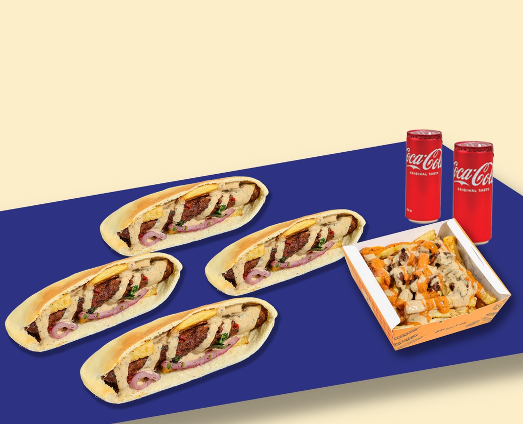 4 meat sand. Offer